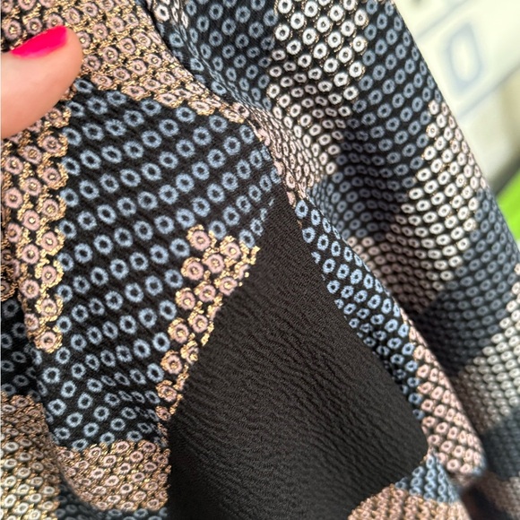 LulaRoe Chevron Long Sleeve Debbie dress, Sz XL - Picture 4 of 8